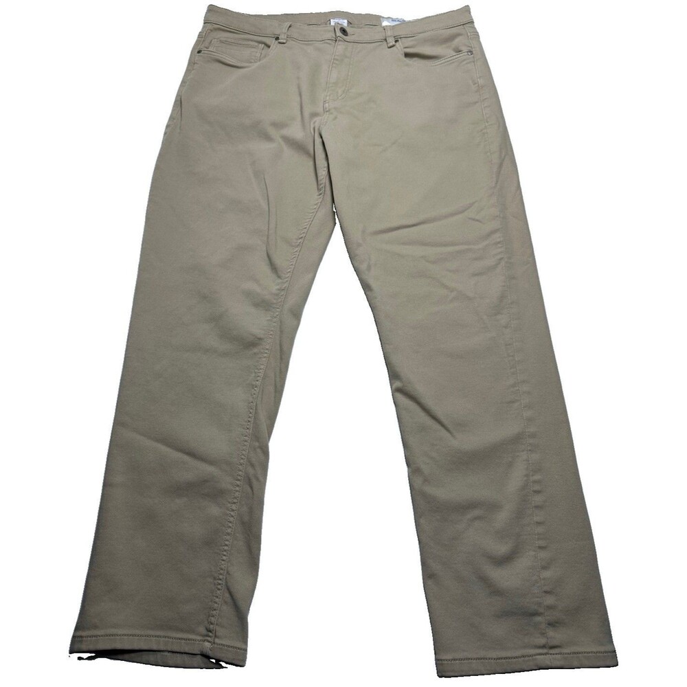 Men's The Perfect Jean NYC Denkhaki Athletic Fit Jeans Size 38 x 30 #J09V3DNK